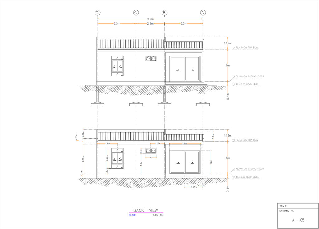 Free บ้านเดี่ยว 9.6x9.9 เมตร 2 ห้องนอน 1 ห้องน้ำ แบบแปลน PDF