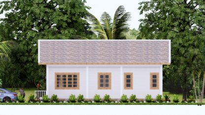 บ้าน ชั้น เดียว 7x10 เมตร 3 ห้องนอน 2 ห้องน้ำ - Image 16
