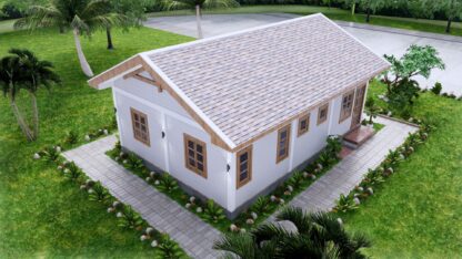 บ้าน ชั้น เดียว 7x10 เมตร 3 ห้องนอน 2 ห้องน้ำ - Image 11
